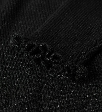 Blouse Name It - Rib - Glitter - NkfRiaglitter - Noir