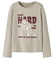 Name It Blouse - NkmVux - Iceland Fossil/Hockey