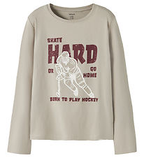 Name It Blouse - NkmVux - IJsland Fossiel/Hockey Name It Blouse - NkmVux - IJsland Fossiel/Hockey