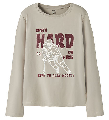 Blouse Name It - NkmVux - Fossile d'Islande/Hockey Blouse Name It - NkmVux - Fossile d'Islande/Hockey