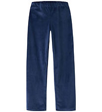 Name It Trousers - NkfVeloa - Velvet - Beacon Blue