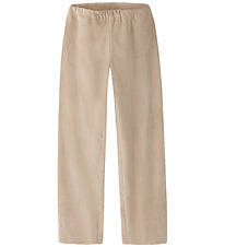 Name It Trousers - NkfVeloa - Velvet - Cement