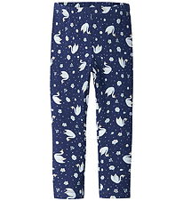 Name It Leggings - NmfDavina - AOP - Beacon Blue/Swans Name It Leggings - NmfDavina - AOP - Beacon Blue/Swans