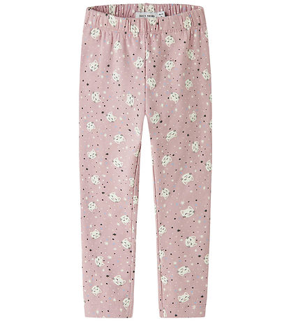 Name It Leggings - NmfDavina - AOP - Keepsake Lilac/Yin Yang Cat