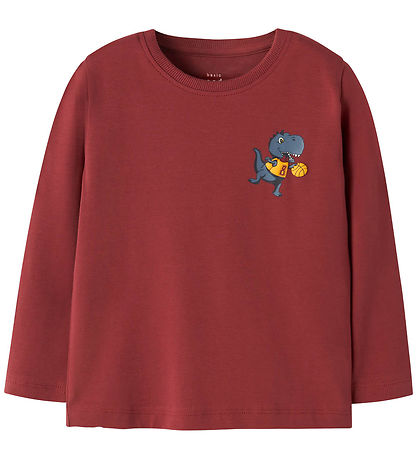 Name It Blouse - NmmVux - Burnt Russet/Dino Basket
