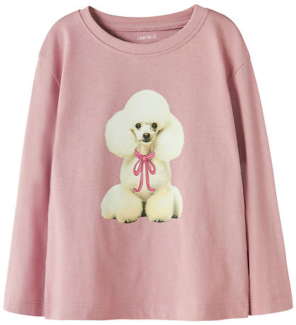 Blouse Name It - NmfVotea - Souvenir Lilac/Caniche Bow Blouse Name It - NmfVotea - Souvenir Lilac/Caniche Bow