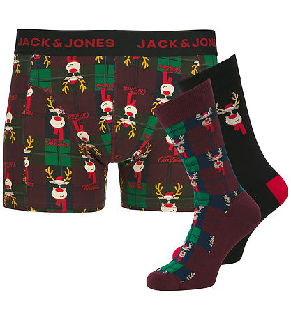 Boîte Cadeau Jack & Jones - Boxers/Chaussettes - JacRudolph - Wi