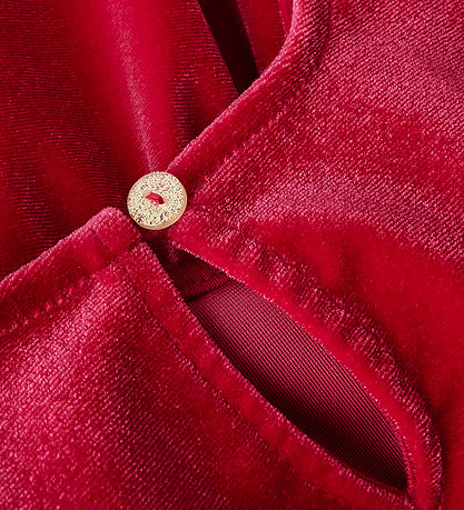 Name It Kleid - Velours - NbfRinne - Jester Red