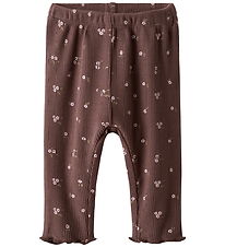 Name It Leggings - Rib - NbfSoho - Peppercorn Name It Leggings - Rib - NbfSoho - Peppercorn
