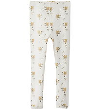 Lil' Atelier Leggings - NmfLayo - Coconut Milk