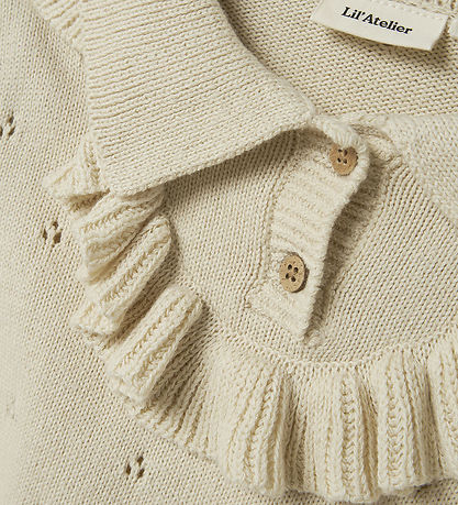 Lil' Atelier Blouse - Knitted - NmfNakita - Turtledove