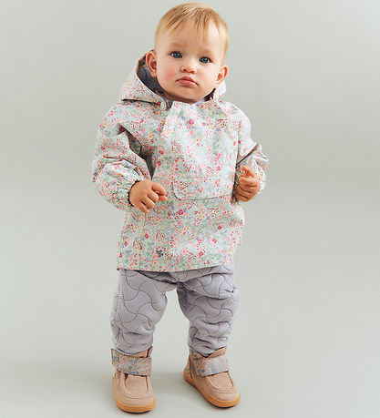 Wheat Summer Jacket - Sveo - Cool Sky Flowers