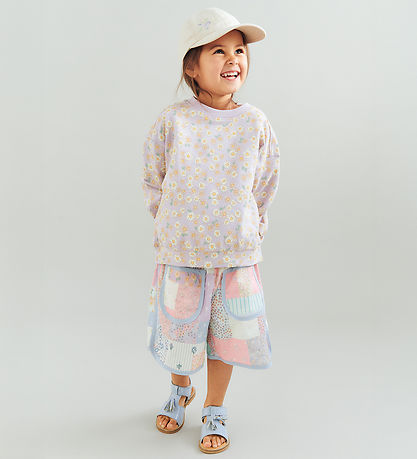 Wheat Shorts - Carrie - Patchwork Blumen