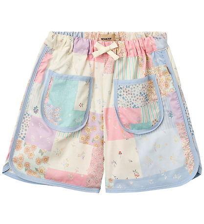 Wheat Shorts - Carrie - Patchwork Blumen