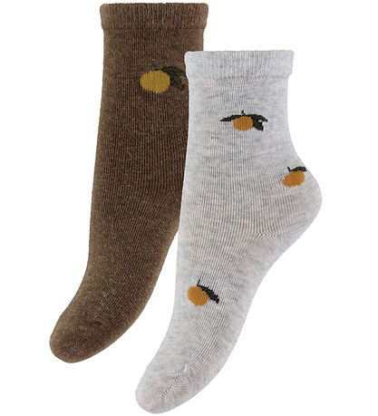 Chaussettes Konges Sløjd - 2 Pack - Lemon Chaussettes Konges Sløjd - 2 Pack - Lemon