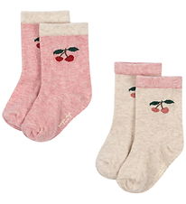 Konges Sløjd Socks - 2-Pack - Cherry