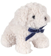 Konges Sløjd Soft Toy - Baby Animal - White Dog Konges Sløjd Soft Toy - Baby Animal - White Dog