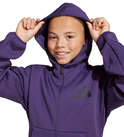 Gilet adidas Performance - J Z.N.E.FZ - Aurplu/Aurbla Gilet adidas Performance - J Z.N.E.FZ - Aurplu/Aurbla