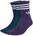 adidas Originals Socken - 3er-Pack - 3S Crew - Nindig/Aurivy/Aur