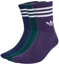 Chaussettes adidas Originals - 3 Pack - 3S Crew - Nindig/Aurivy/ Chaussettes adidas Originals - 3 Pack - 3S Crew - Nindig/Aurivy/