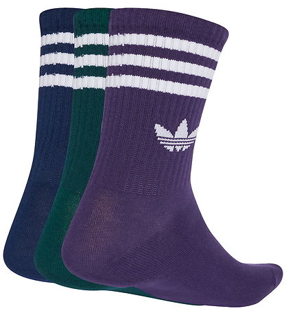 adidas Originals Socks - 3-Pack - 3S Crew - Nindig/Aurivy/Aurp