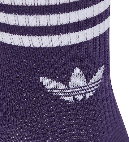 adidas Originals Socks - 3-Pack - 3S Crew - Nindig/Aurivy/Aurp
