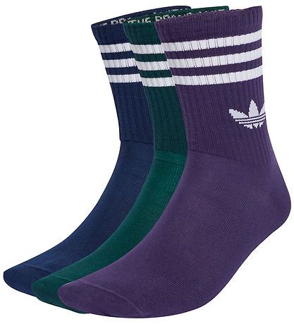 adidas Originals Socks - 3-Pack - 3S Crew - Nindig/Aurivy/Aurp