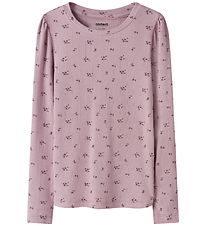 Name It Blouse - Rib - Nmfsoho - Aandenken Lilac Name It Blouse - Rib - Nmfsoho - Aandenken Lilac
