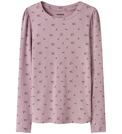 Name It Blússa - Rib - Nmfsoho - Minjagripur Lilac Name It Blússa - Rib - Nmfsoho - Minjagripur Lilac