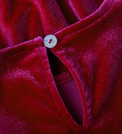 Name It Kleid - Velours - NmfRinne - Jester Red