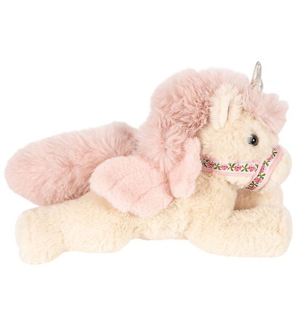 Peluche Konges Sløjd - Licorne - 30 cm - Beige/Rose Peluche Konges Sløjd - Licorne - 30 cm - Beige/Rose
