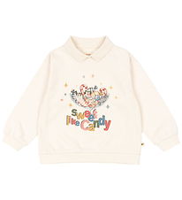 Konges Sløjd Poloshirt - Spotty - Antique White
