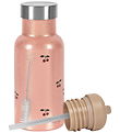 Konges Sløjd Thermo Bottle - 350 mL - Cherry Glitter Konges Sløjd Thermo Bottle - 350 mL - Cherry Glitter