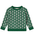 Fliink Blouse - Knitted - Viscose blend - Benna - Hunter Green