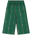 Fliink Trousers - Bowie - Hunter Green Bow AOP