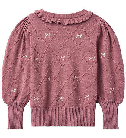 Fliink Blouse - Knitted - Viscose blend - Alon - Ash Rose