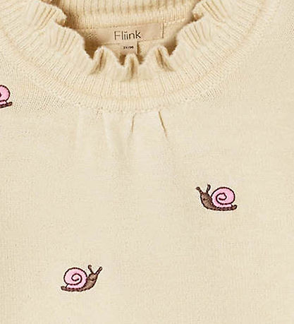 Blouse Fliink - Tricoté - Mélange de viscose - Alon - Sandshell Blouse Fliink - Tricoté - Mélange de viscose - Alon - Sandshell