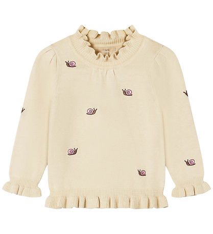 Blouse Fliink - Tricoté - Mélange de viscose - Alon - Sandshell Blouse Fliink - Tricoté - Mélange de viscose - Alon - Sandshell