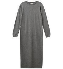 Sofie Schnoor Dress - Wool - Knitted - Korysy - Grey Melange Sofie Schnoor Dress - Wool - Knitted - Korysy - Grey Melange