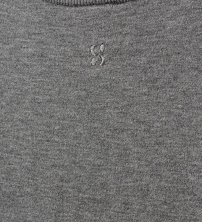 Sofie Schnoor Dress - Wool - Knitted - Korysy - Grey Melange