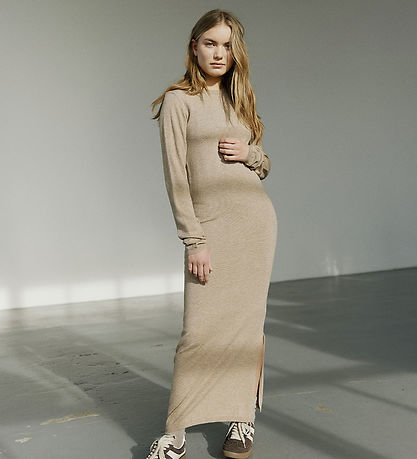 Sofie Schnoor Dress - Wool - Knitted - Korysy - Deer Melange