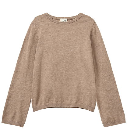 Sofie Schnoor Blouse - Wool - Knitted - Vivosy - Deer Melange