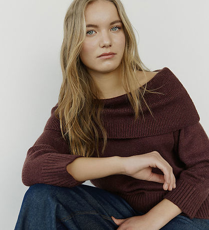 Sofie Schnoor Blouse - Knitted - Sawasy - Plum