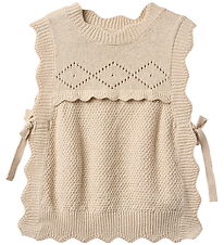 Fliink Vest - Gebreid - Lovely - Zandschelp