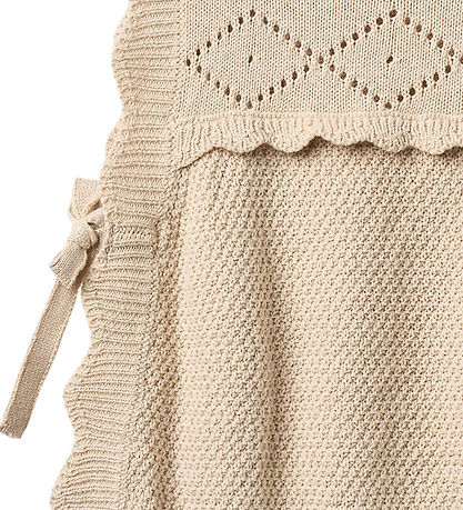 Fliink Waistcoat - Knitted - Lovely - Sandshell