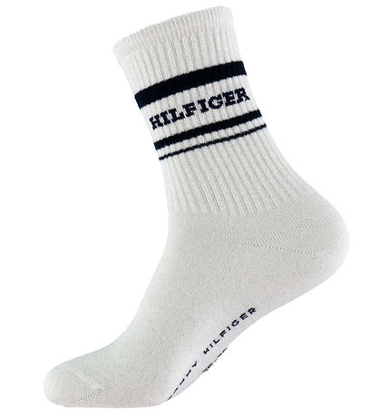Tommy Hilfiger Socks - 2-Pack - Off White Tommy Hilfiger Socks - 2-Pack - Off White