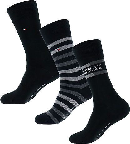 Tommy Hilfiger Socks - 3-Pack - Black