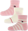 Tommy Hilfiger Socks - 3-Pack - Pink Tommy Hilfiger Socks - 3-Pack - Pink