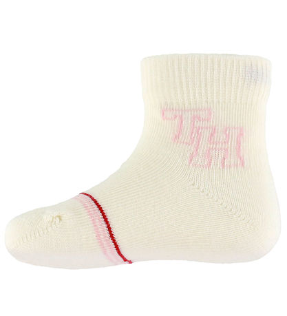 Chaussettes Tommy Hilfiger - 3 Pack - Rose Chaussettes Tommy Hilfiger - 3 Pack - Rose