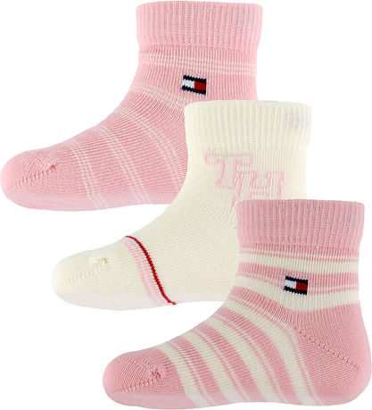 Tommy Hilfiger Socks - 3-Pack - Pink